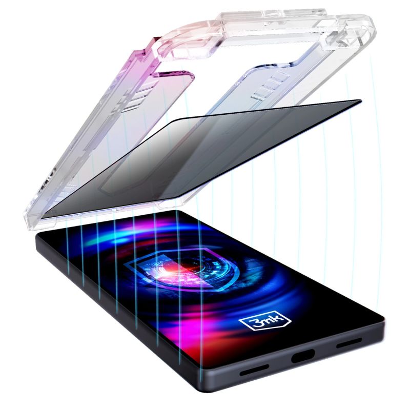 Szkło prywatyzujące 3mk Hardglass Max Privacy na iPhone Air - obrazek 7