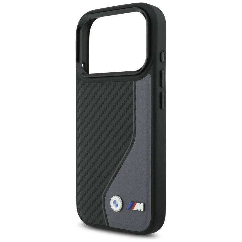 Etui BMW M Carbon Logo MagSafe na iPhone 17 Pro - grafitowe - obrazek 6