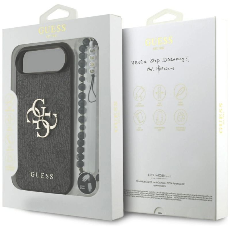 Etui Guess 4G Strap 4G Classic Logo na iPhone Air - czarne - obrazek 8