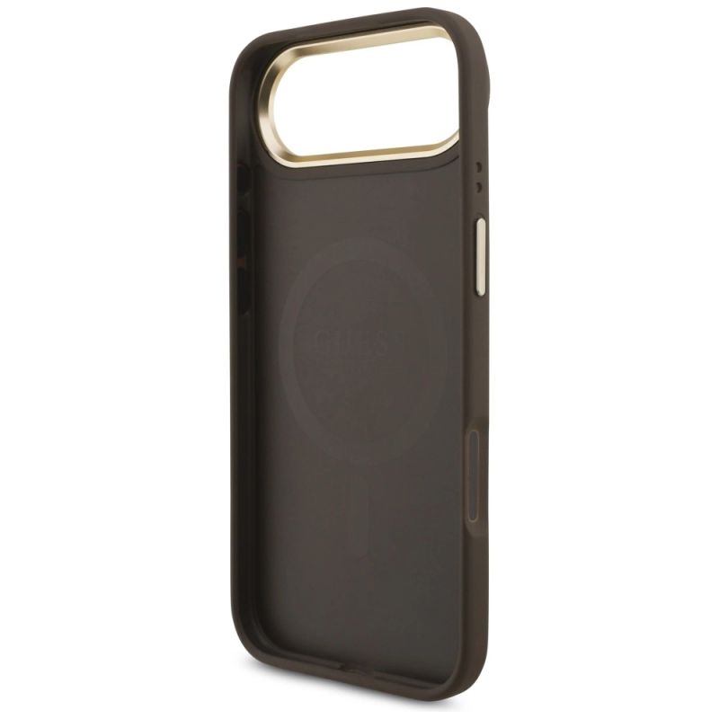 Etui Guess 4G Strass Logo MagSafe na iPhone Air - brązowe - obrazek 7