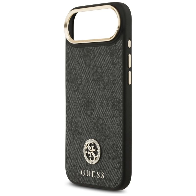 Etui Guess 4G Strass Logo MagSafe na iPhone Air - czarne - obrazek 6