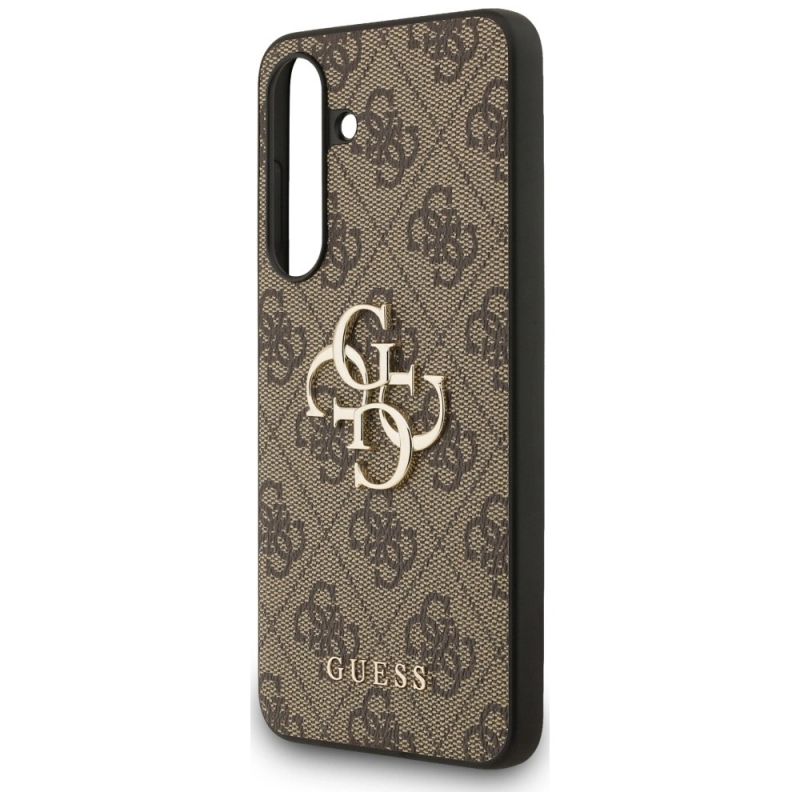 Etui Guess Big 4G Classic Logo na Samsung Galaxy S25 FE - brązowe - obrazek 7