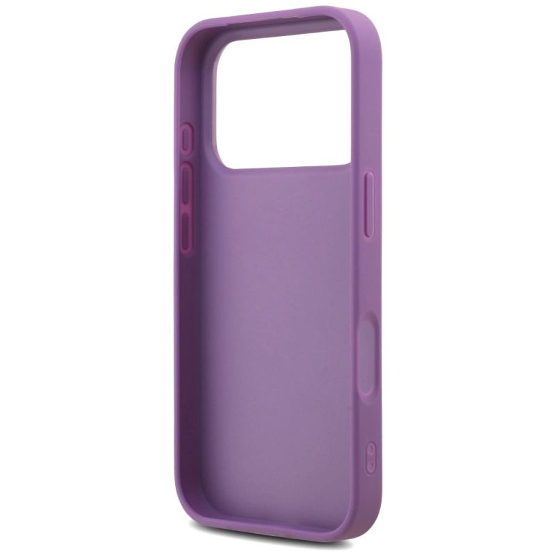 Etui Guess Fixed Glitter Big 4G na iPhone 17 Pro - fioletowe - obrazek 7