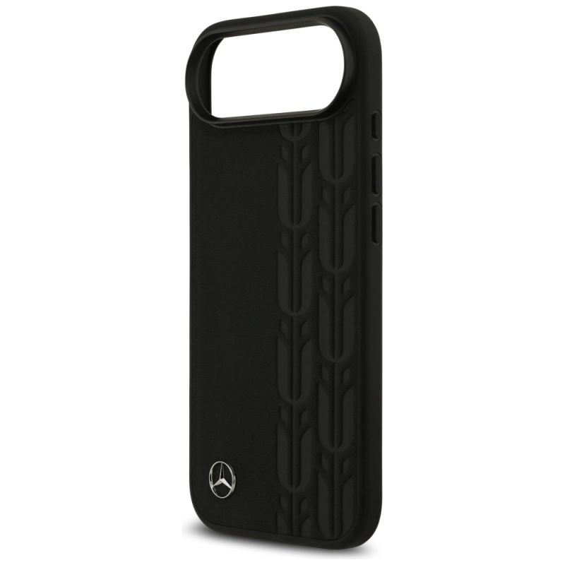 Etui Mercedes Leather Laurel Leaves MagSafe na iPhone Air - czarne - obrazek 6