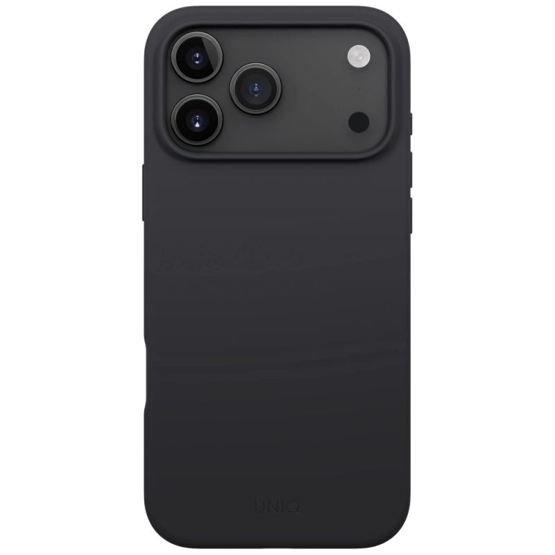 Etui UNIQ Lino na iPhone 17 Pro Magclick Charging - szare - obrazek 2