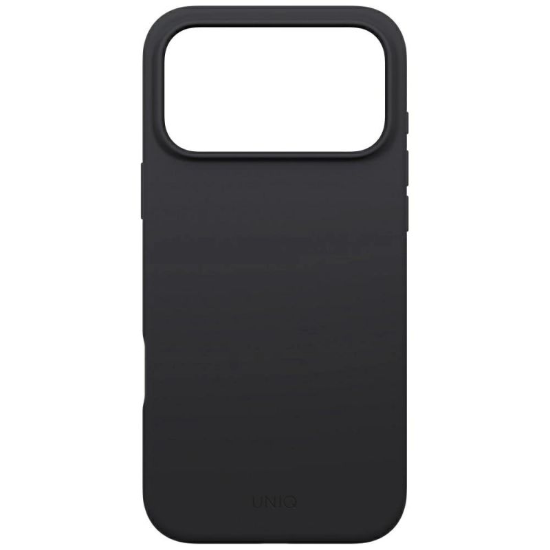 Etui UNIQ Lino na iPhone 17 Pro Magclick Charging - szare - obrazek 3