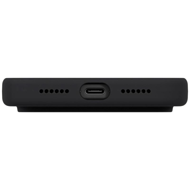 Etui UNIQ Lino na iPhone 17 Pro Magclick Charging - szare - obrazek 5