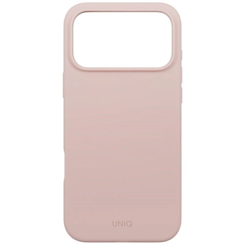 Etui UNIQ Lino na iPhone 17 Pro Max Magclick Charging - różowe - obrazek 3