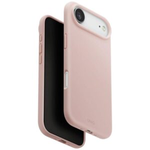 Etui UNIQ Lino na iPhone Air Magclick Charging - różowe