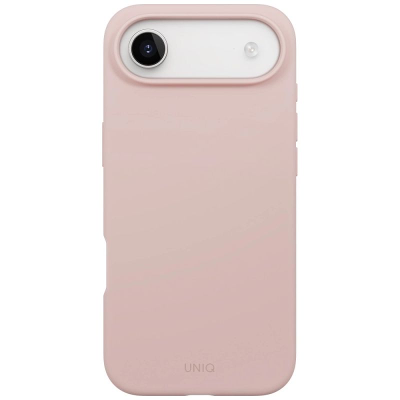 Etui UNIQ Lino na iPhone Air Magclick Charging - różowe - obrazek 2