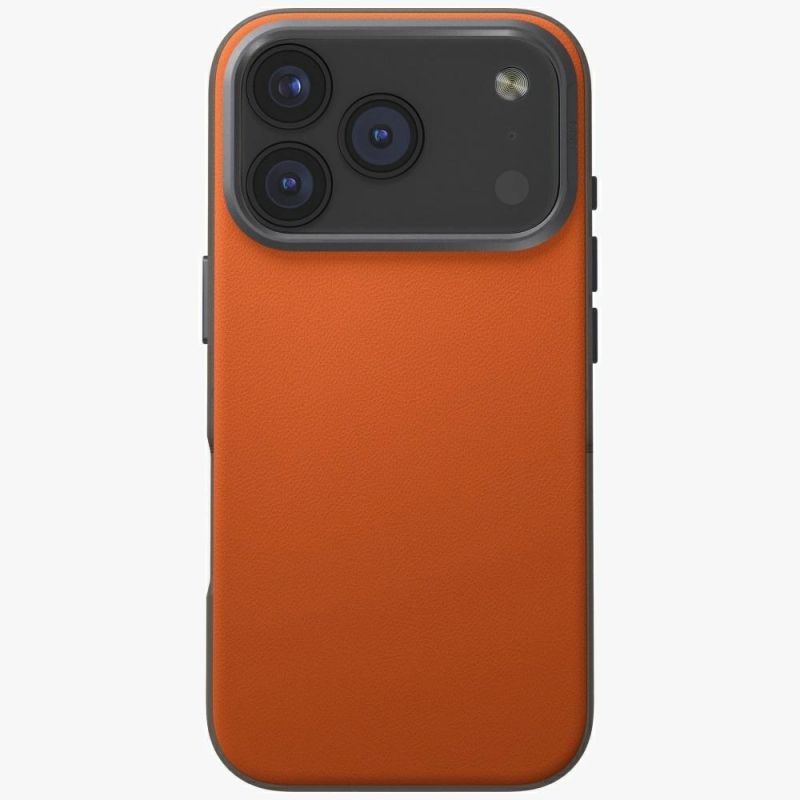 Etui UNIQ Lyden DS na iPhone 17 Pro Magclick Charging - pomarańczowo-szary - obrazek 2