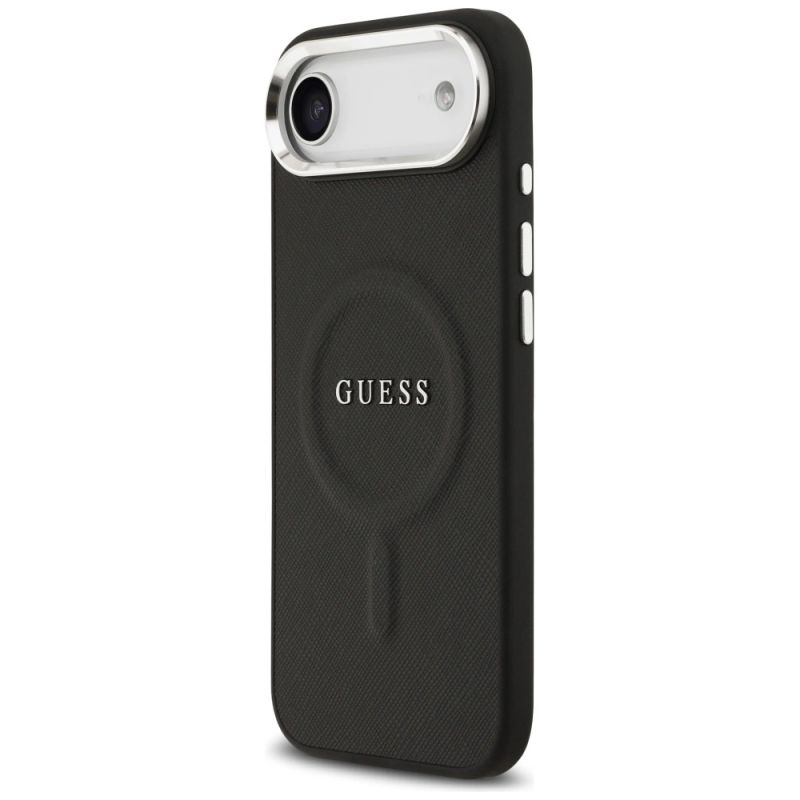 Etui Guess Classic Logo MagSafe na iPhone Air - czarne - obrazek 2