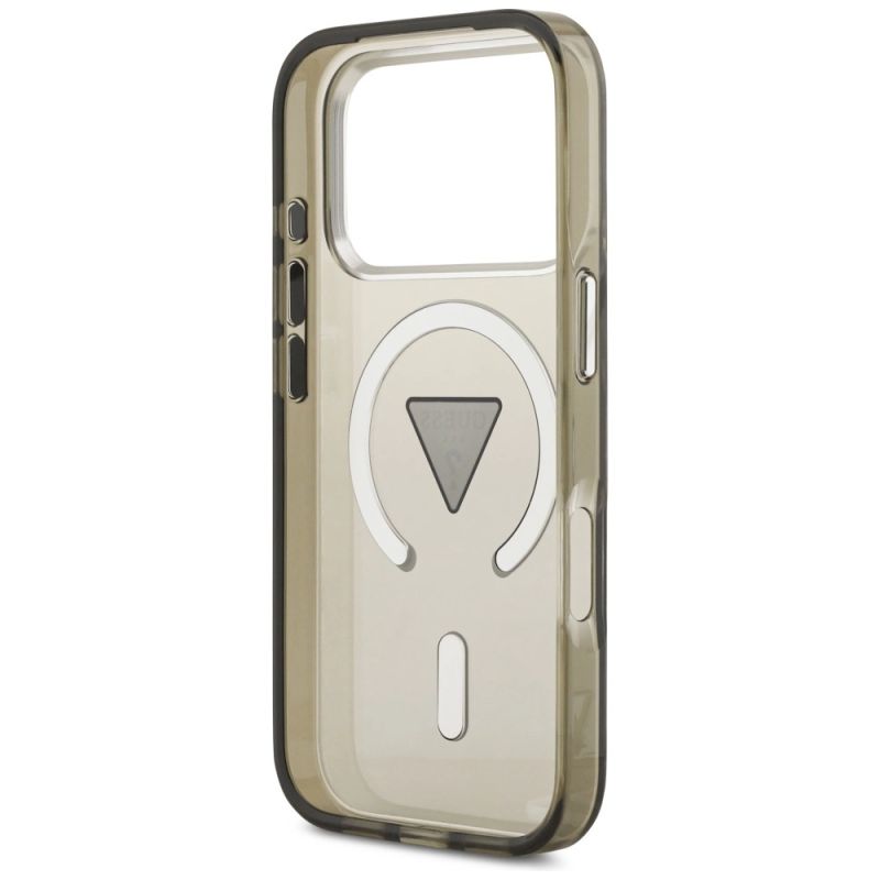 Etui Guess IML Gradient Triangle Logo MagSafe na iPhone 17 Pro Max - zielone - obrazek 7