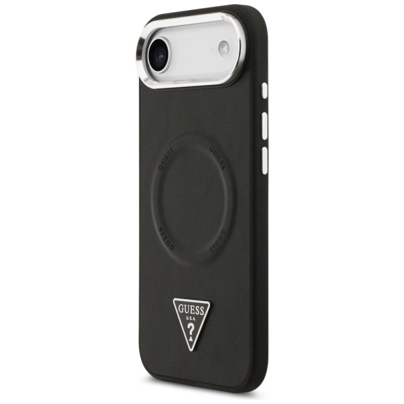 Etui Guess Triangle Logo MagSafe na iPhone Air - czarne - obrazek 2