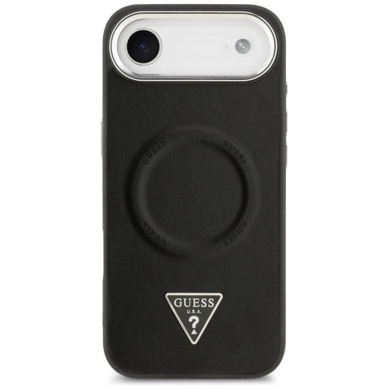 Etui Guess Triangle Logo MagSafe na iPhone Air - czarne - obrazek 3