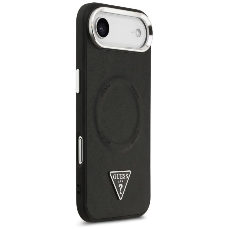 Etui Guess Triangle Logo MagSafe na iPhone Air - czarne - obrazek 4