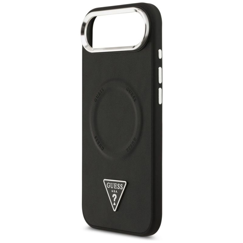 Etui Guess Triangle Logo MagSafe na iPhone Air - czarne - obrazek 6