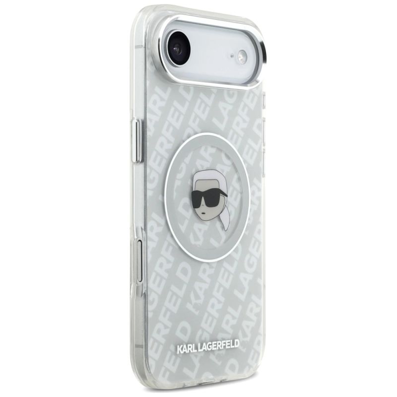 Etui Karl Lagerfeld IML Karl Head Logo MagSafe na iPhone Air -szare - obrazek 4