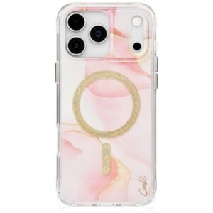 Etui UNIQ Coehl Aeris na iPhone 17 Pro Max Magnetic Charging - różowe