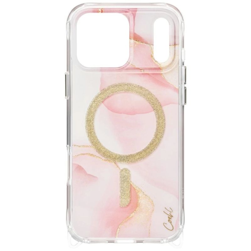 Etui UNIQ Coehl Aeris na iPhone 17 Pro Max Magnetic Charging - różowe - obrazek 2
