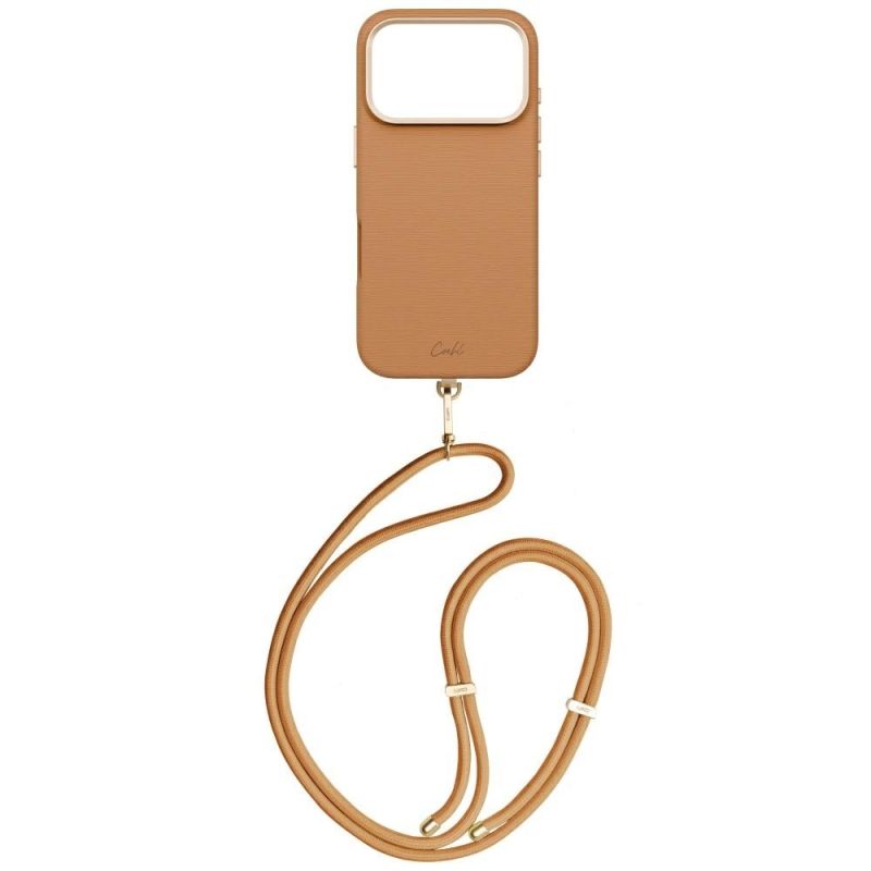 Etui UNIQ Coehl Mirelle na iPhone 17 Pro Magnetic Charging - brązowe - obrazek 2