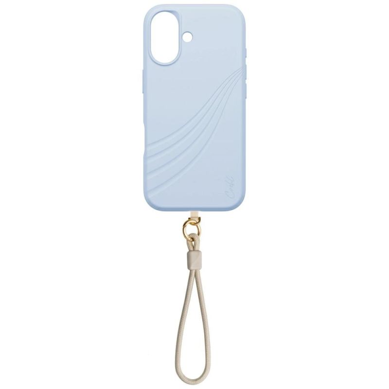 Etui UNIQ Coehl Serina na iPhone 17 Magnetic Charging -niebieskie - obrazek 2