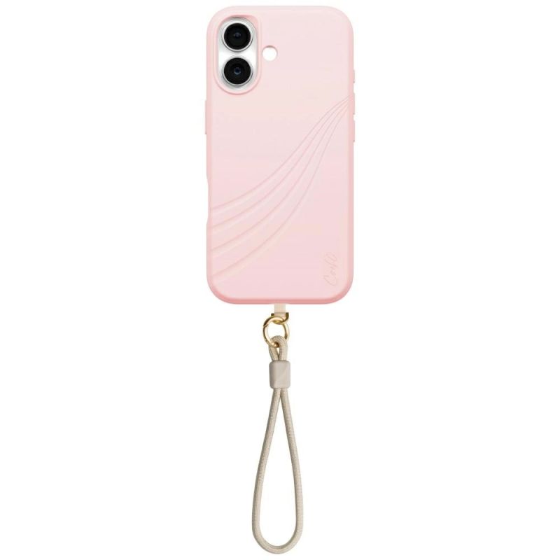 Etui UNIQ Coehl Serina na iPhone 17 Magnetic Charging - różowe