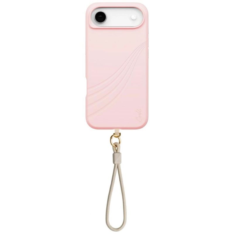Etui UNIQ Coehl Serina na iPhone Air Magnetic Charging - różowe