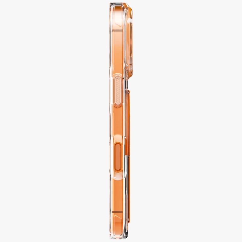 Etui UNIQ Heldro Air na iPhone 17 Pro Magclick Charging - pomarańczowe - obrazek 2