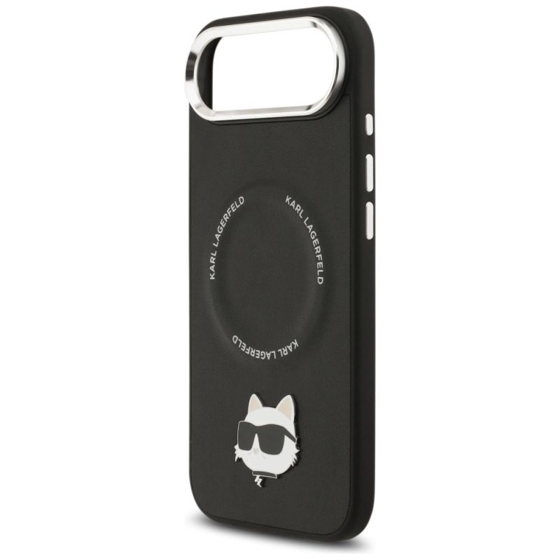 Etui Karl Lagerfeld Choupette Pin MagSafe do iPhone Air czarne - obrazek 6