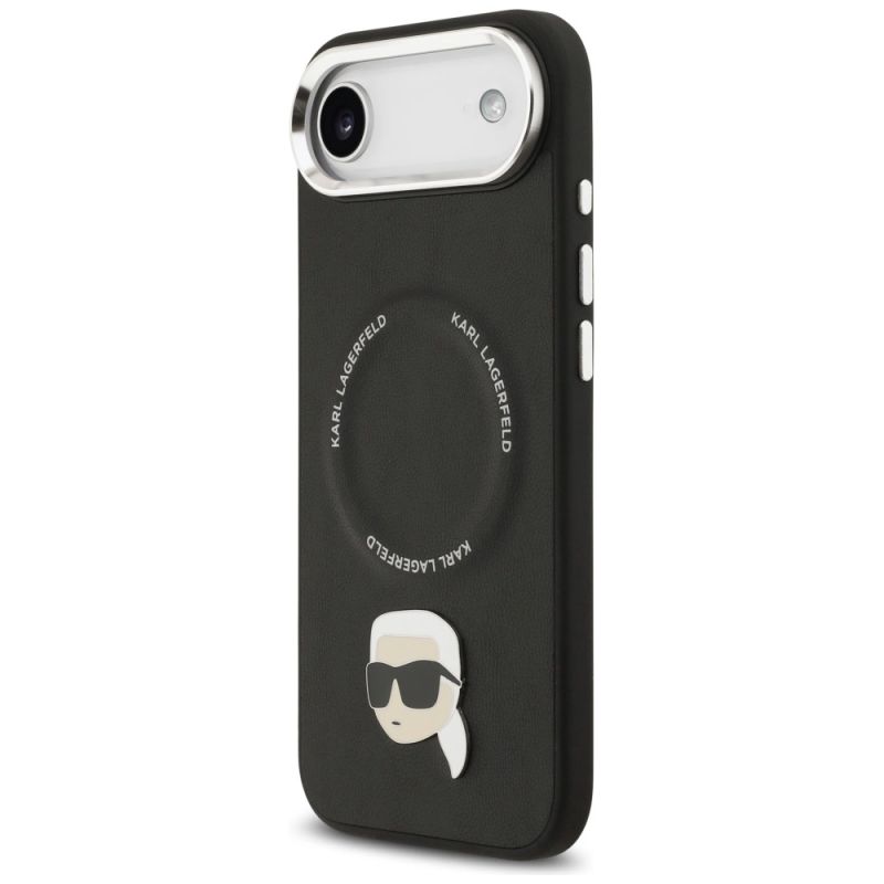 Etui Karl Lagerfeld Karl Pin MagSafe do iPhone Air - czarne - obrazek 2