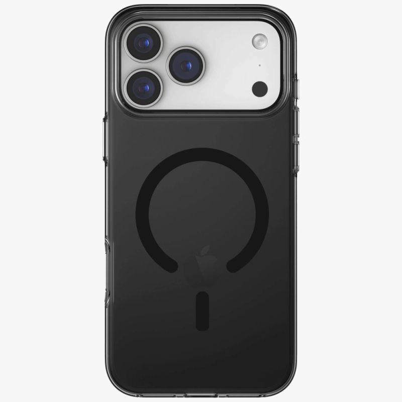 Etui UNIQ Clario Magclick Charging na iPhone 17 Pro Max - czarne - obrazek 2