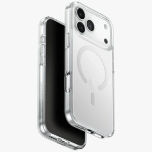 Etui UNIQ Clario Magclick Charging na iPhone 17 Pro Max - przezroczyste
