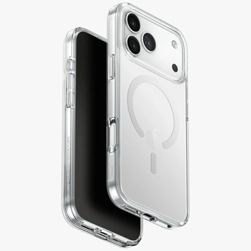 Etui UNIQ Clario Magclick Charging na iPhone 17 Pro Max - przezroczyste