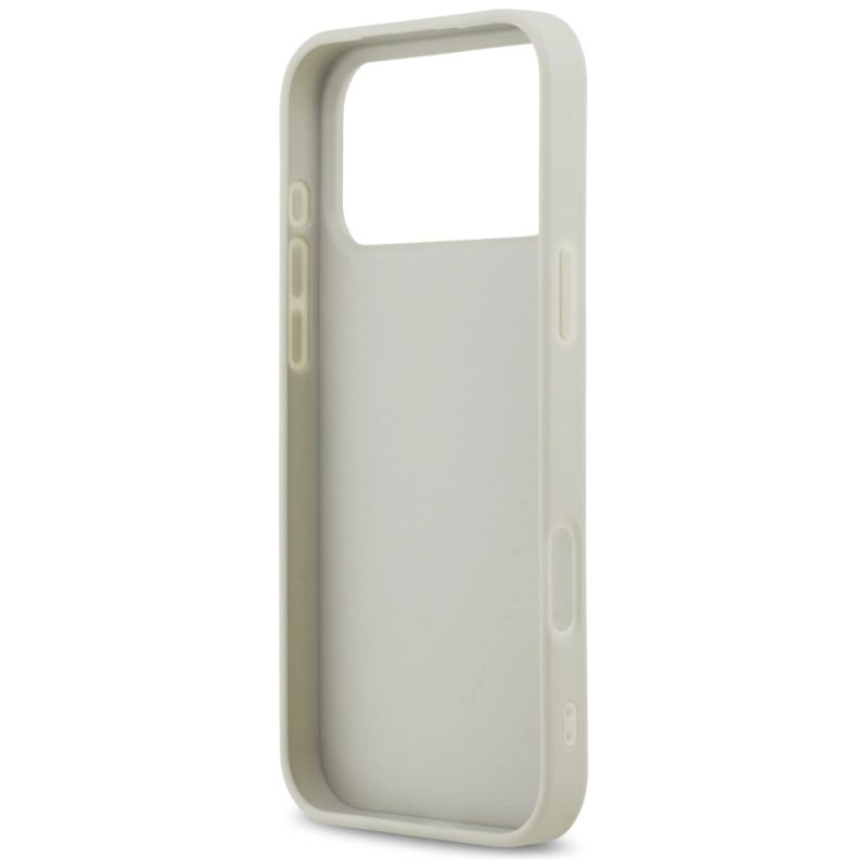 Etui DKNY Checkered with Printed Stripes na iPhone 17 Pro Max - beżowe - obrazek 7