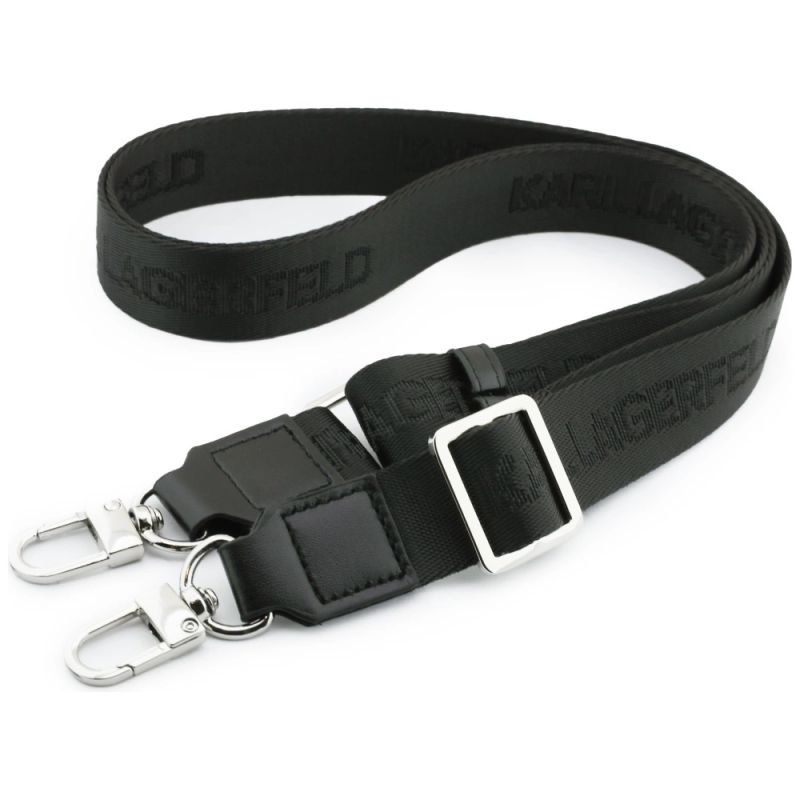 Etui Karl Lagerfeld Big Strap Karl Metal Logo MagSafe na iPhone 17 Pro - czarne - obrazek 8