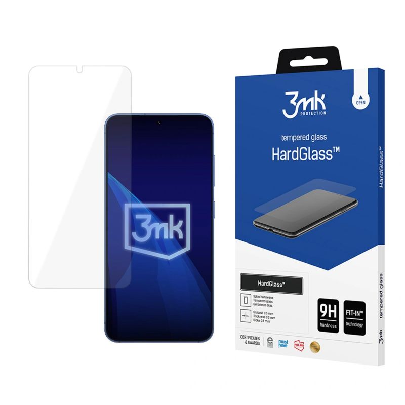 Szkło hartowe 3mk HardGlass na Samsung Galaxy S26