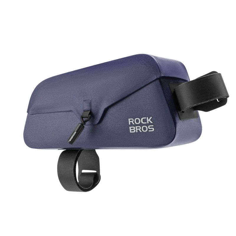 Torba rowerowa Rockbros 30120122006 na ramę wodoodporna z magnetycznym zapięciem 0,9L - niebieska