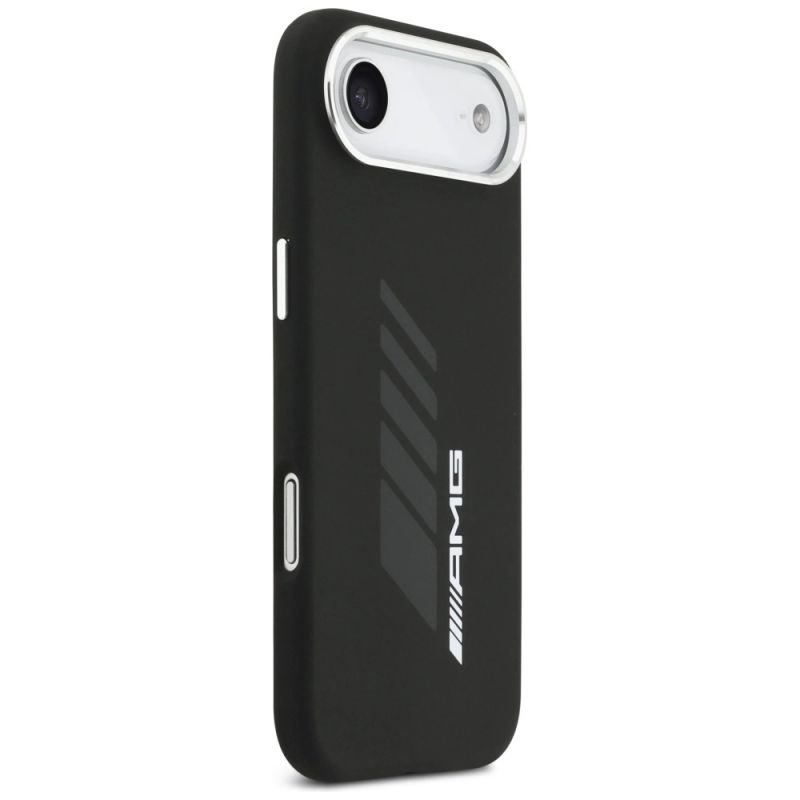 Etui AMG Silicone Oversize Rhombs MagSafe na iPhone Air - czarne - obrazek 4