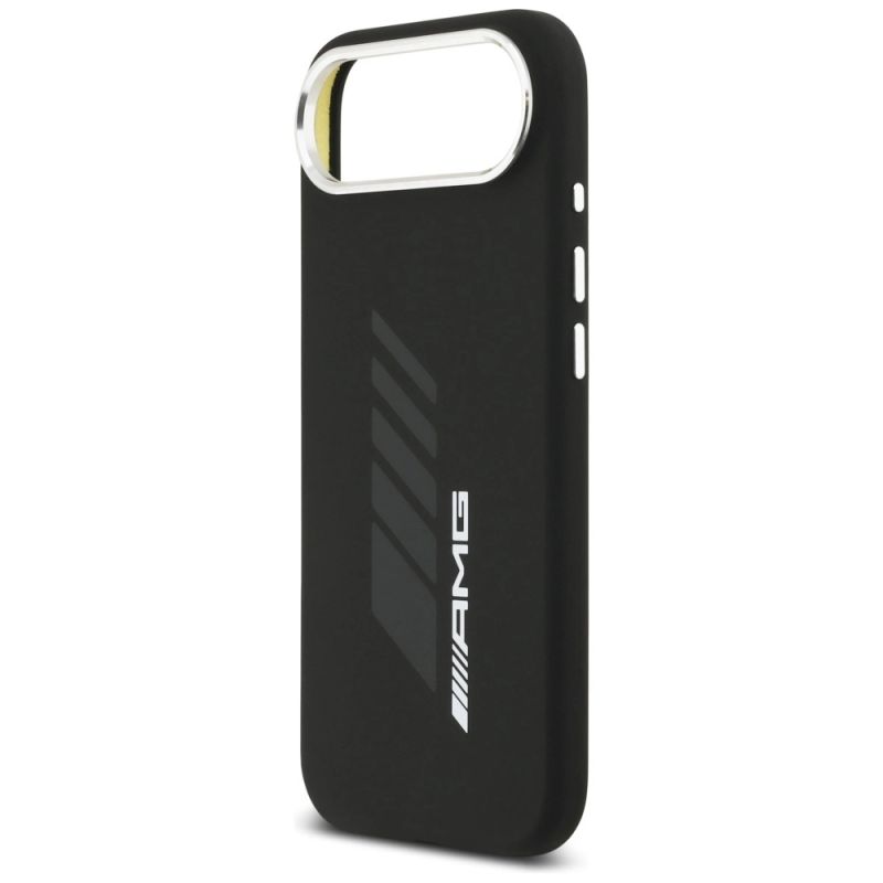 Etui AMG Silicone Oversize Rhombs MagSafe na iPhone Air - czarne - obrazek 6