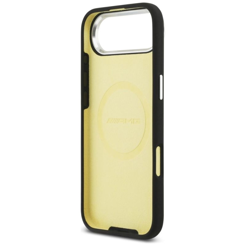 Etui AMG Silicone Oversize Rhombs MagSafe na iPhone Air - czarne - obrazek 7