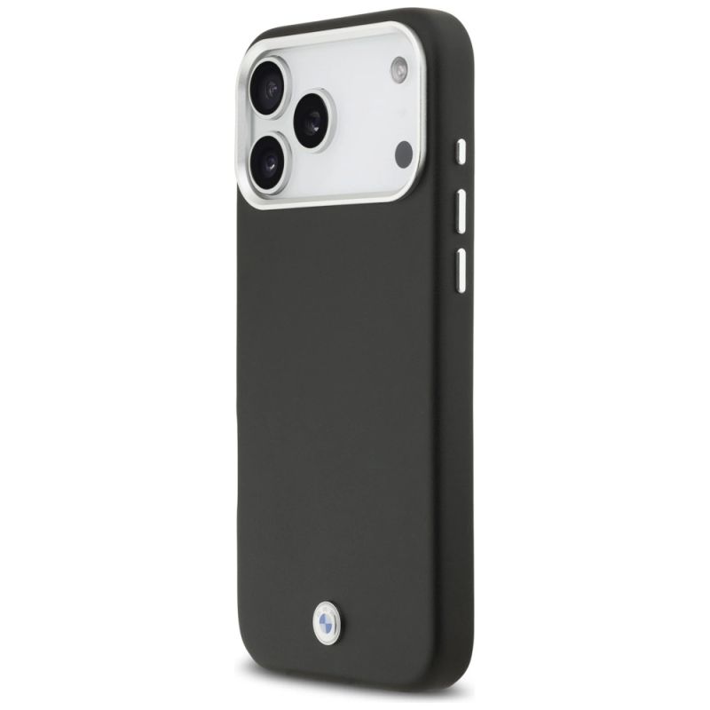 Etui BMW Sign Full Wrapped Metal MagSafe na iPhone 17 Pro Max - czarne - obrazek 2