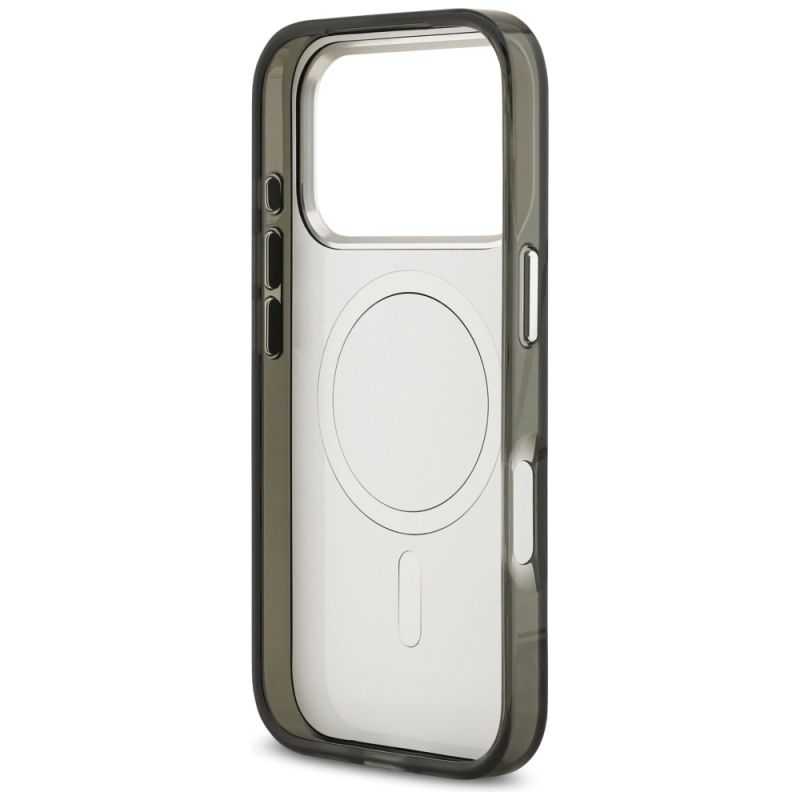 Etui Karl Lagerfeld IML Aquarelle Karl & Logo MagSafe na iPhone 17 Pro - czarne - obrazek 7