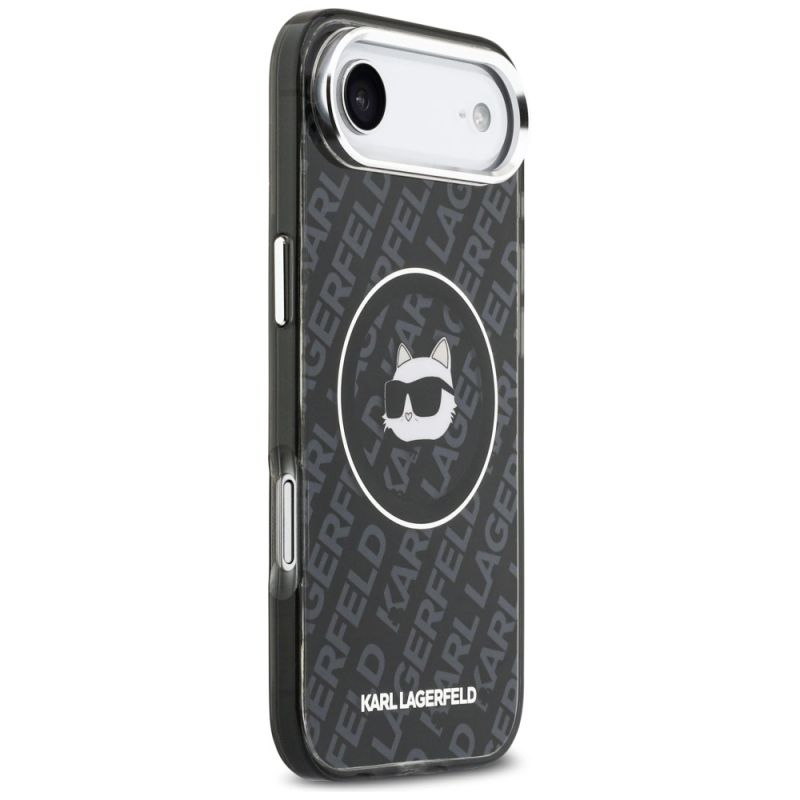 Etui Karl Lagerfeld IML Choupette Head Logo MagSafe na iPhone Air - czarne - obrazek 4