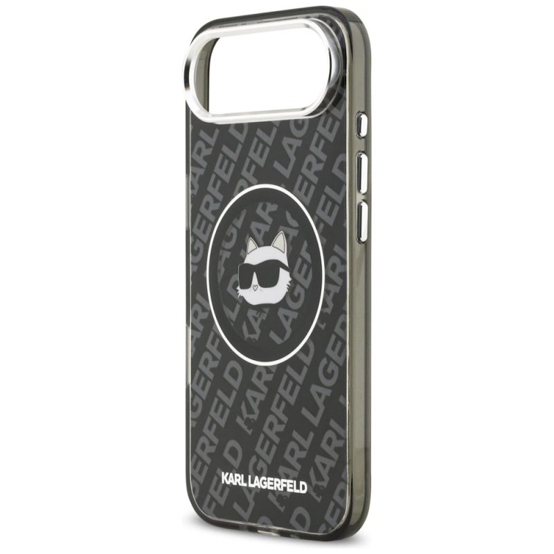 Etui Karl Lagerfeld IML Choupette Head Logo MagSafe na iPhone Air - czarne - obrazek 6