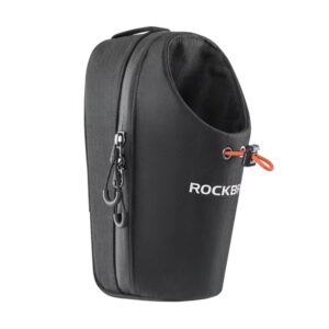 Torba rowerowa Rockbros P002 na kierownicę kompatybilna z hulajnogami i miejskimi rowerami składanymi 1.5L - czarna