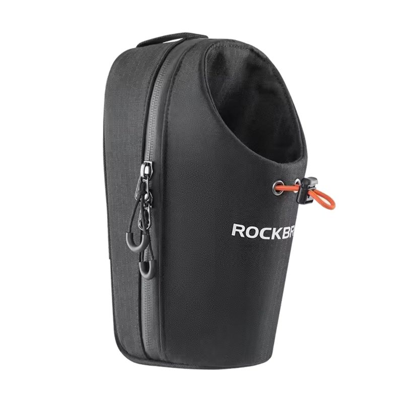 Torba rowerowa Rockbros P002 na kierownicę kompatybilna z hulajnogami i miejskimi rowerami składanymi 1.5L - czarna