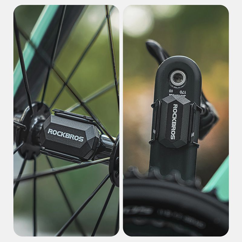 Czujnik prędkości lub kadencji 2w1 Rockbros C3 ANT+ / Bluetooth - czarny - obrazek 8