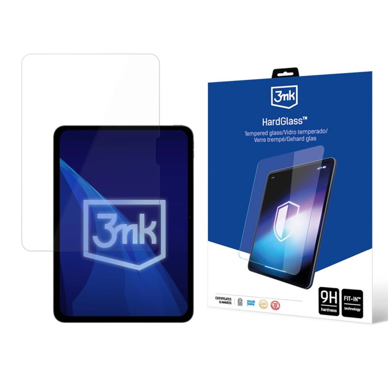 Szkło hartowane 3mk HardGlass na iPad Pro 13 (M4/M5)