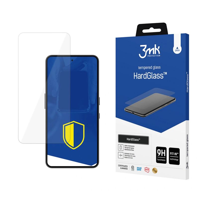 Szkło hartowane 3mk HardGlass na Nothing Phone (3a) Lite